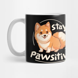 stay pawsitive Mug